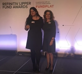 Pamela Zell, Director, IFP Investment Management SA. Celebrating resilience at the Switzerland Lipper Fund Awards