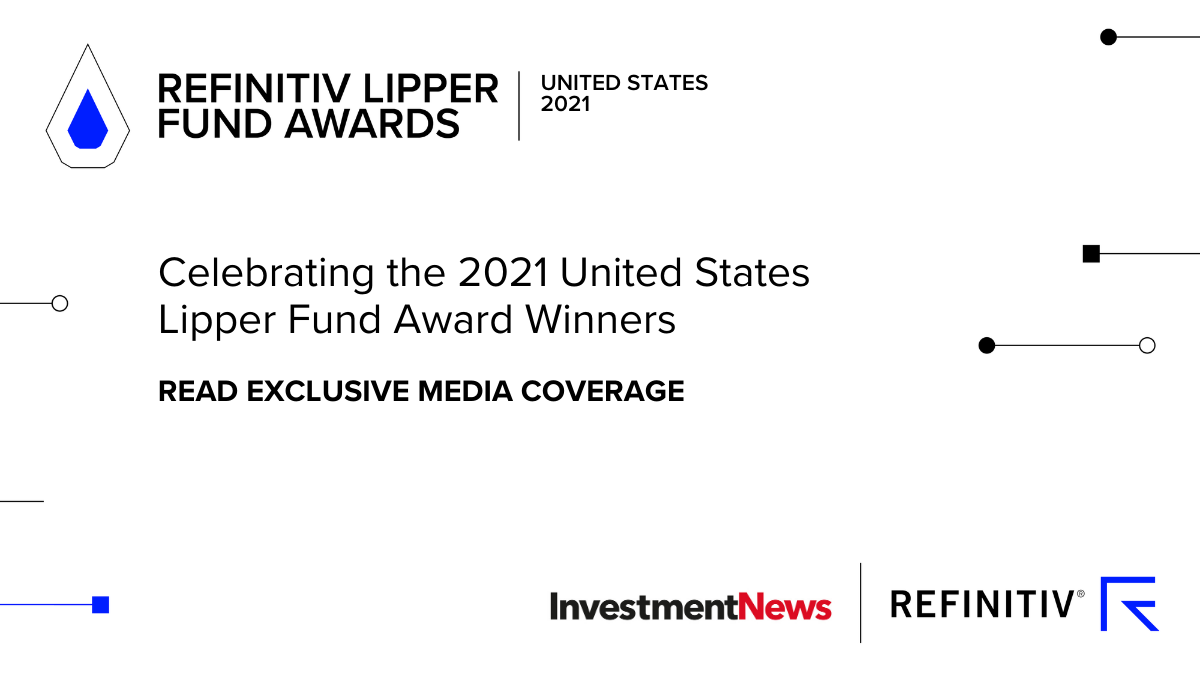 Image celebrating the 2021 United States Lipper Fund Awards Winners - Celebrating resilience at the U.S. Lipper Fund Awards